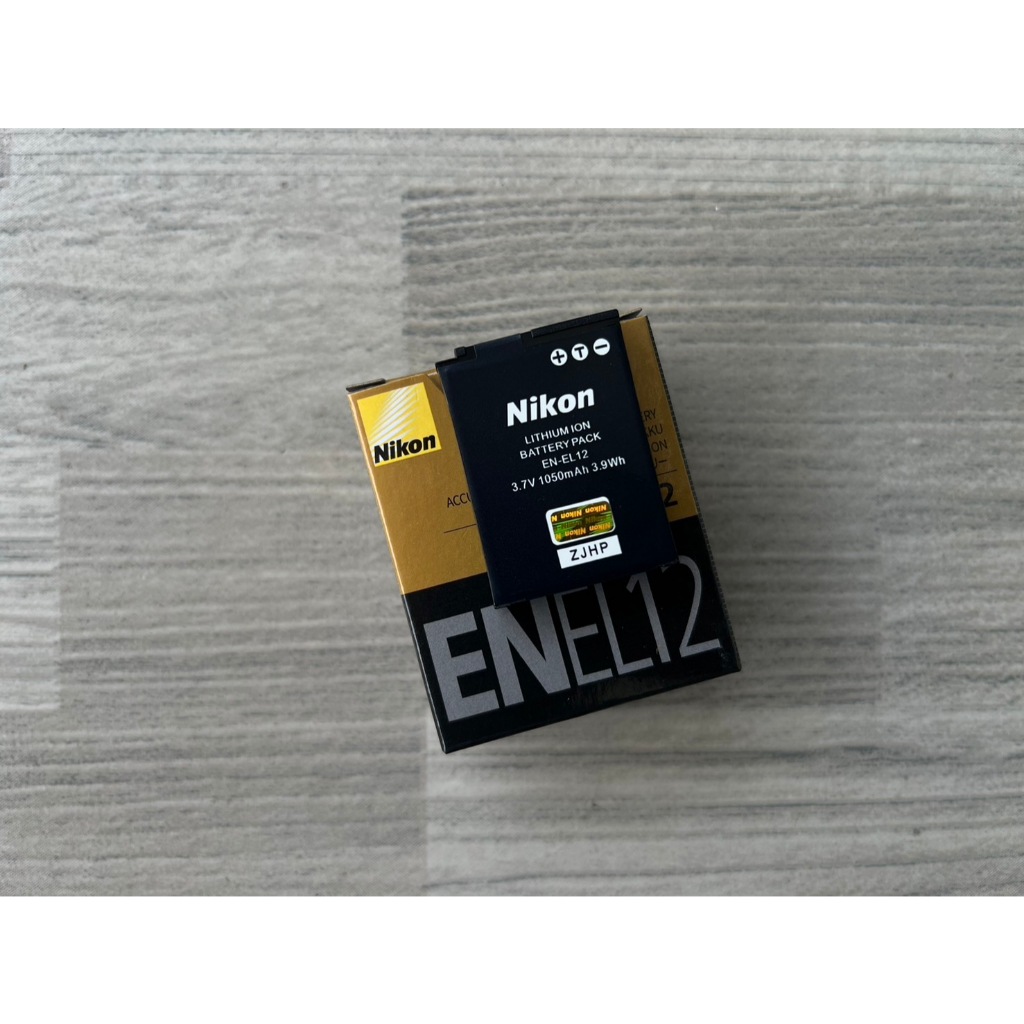 Nikon EN-EL12 แบตเตอร์รี่ Coolpix S9900 S9700 S9600 S9500 S9400 S9300 S9100 S8200 S8000 S6200 S6150 