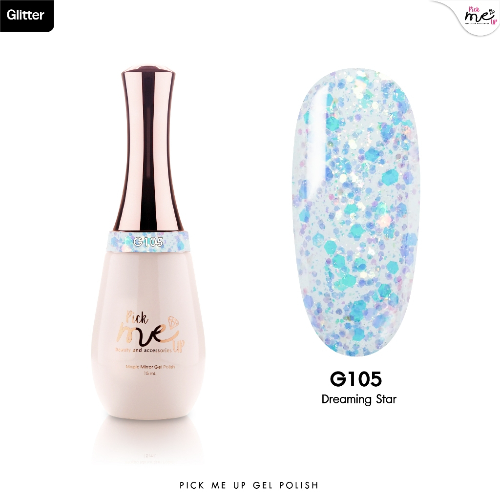 สีเจลทาเล็บ Pick Me Up G074 Pomegranate 15ml.