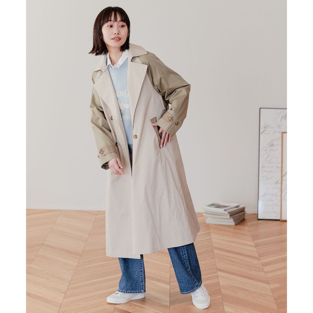 niko and ... Soft trench coat (Beige)