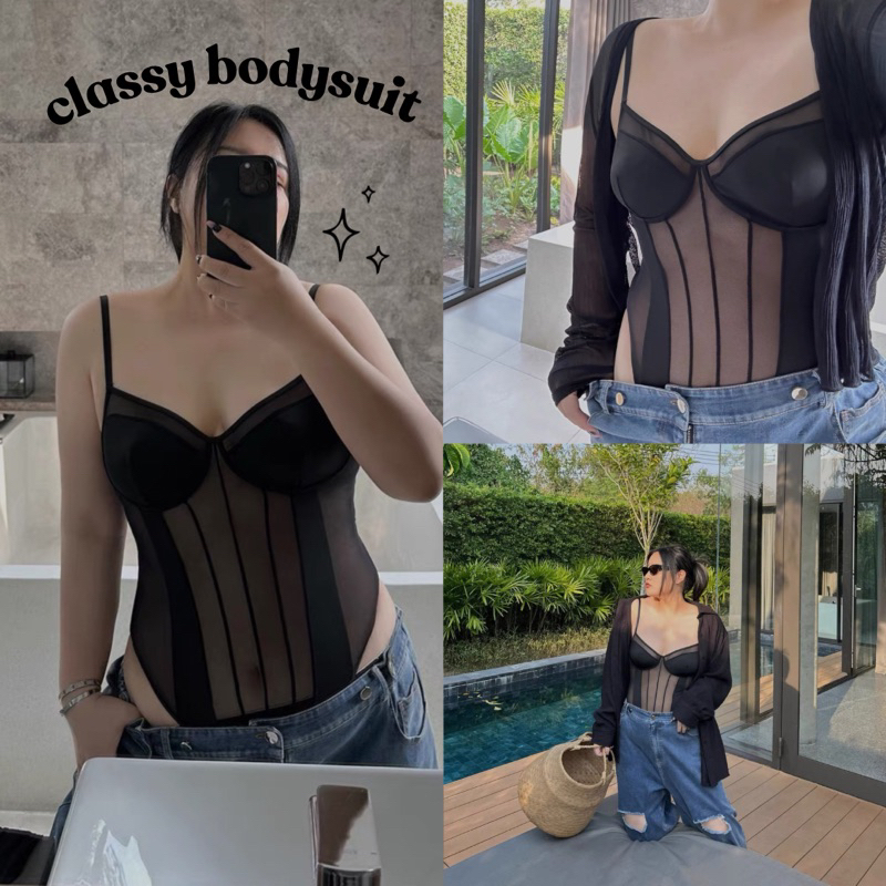 My choice ( body suit🖤) บอดี้สูทสาวอวบซีทรูสวยแซ่บมาก รอบอกได้ถึง44