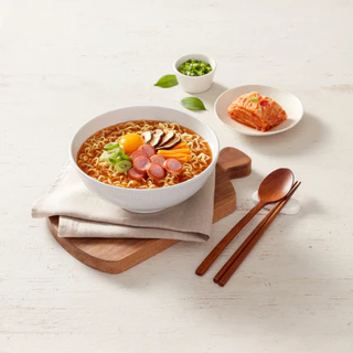 [แพ็ก 5 ซอง] Samyang Ramen Original | ซัมยัง ราเมง ออริจินอล น้ำซุปรสดั้งเดิมต้นตำรับ (120g.x5)