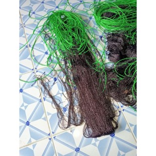 ตาข่ายยาวดักกระต่าย ยาว10เมตรสูง15ตา ตา สีดำ