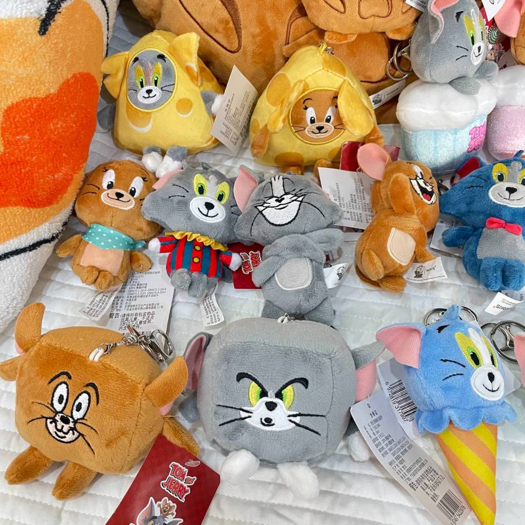 🍕PREORDER พวงกุญแจตุ๊กตา Tom&Jerry