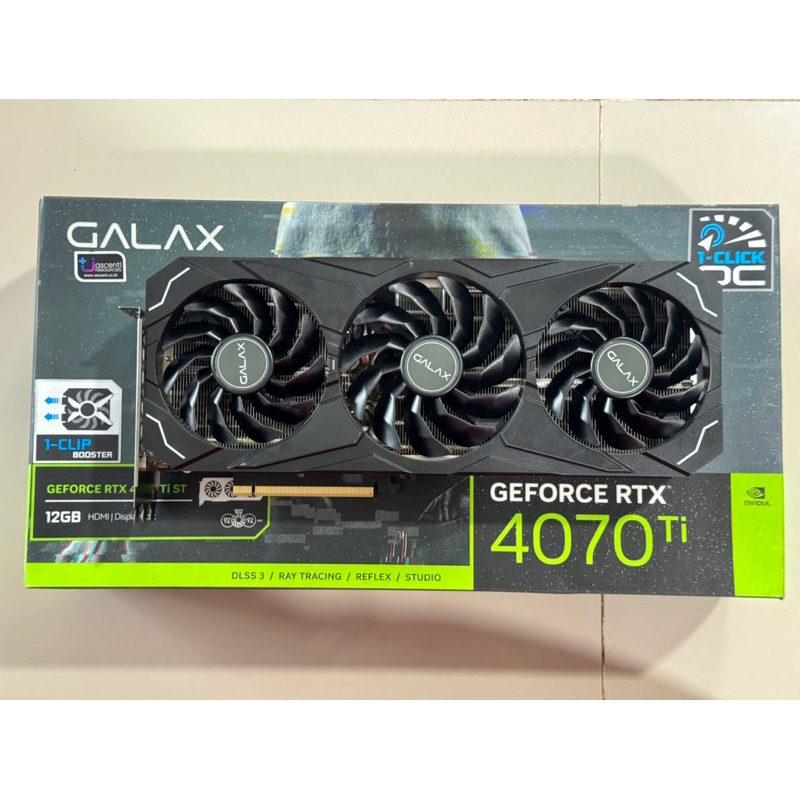 RTX4070 Ti  มือสอง 12GB GALAX ST BLACK ประกันศูนย์ไทย