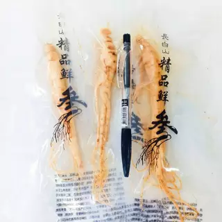 โสมจีน โสมสดดอง จากภูเขาฉางไป่ สำหรับทำอาหาร ใส่ในซุป ชงชา โสมบำรุงร่างกาย บำรุงสุขภาพ
