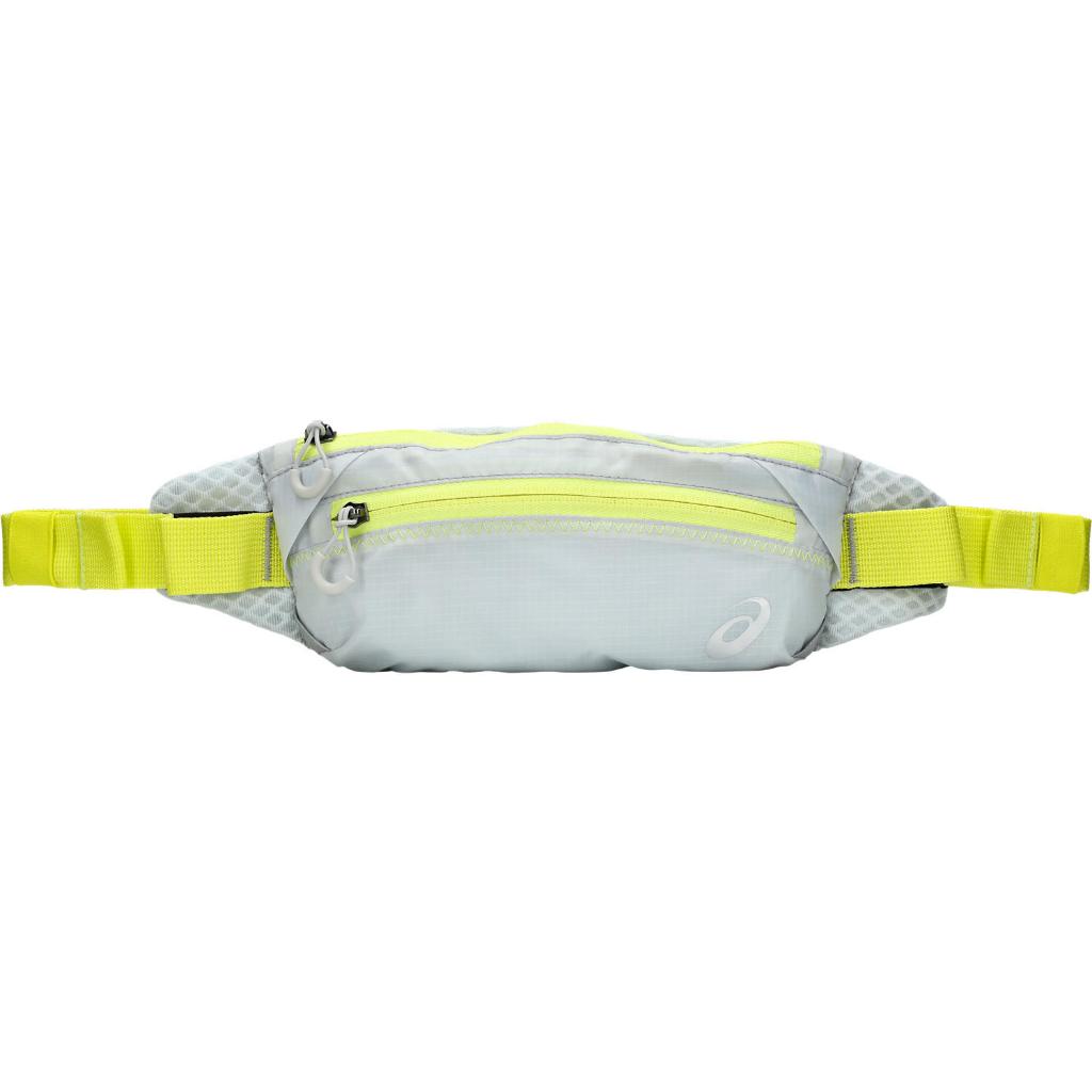 ASICS : WAIST POUCH LIGHT UNISEX RUNNING ชายหญิง กระเป๋า ของแท้ GLACIER GREY/SAFETY YELLOW