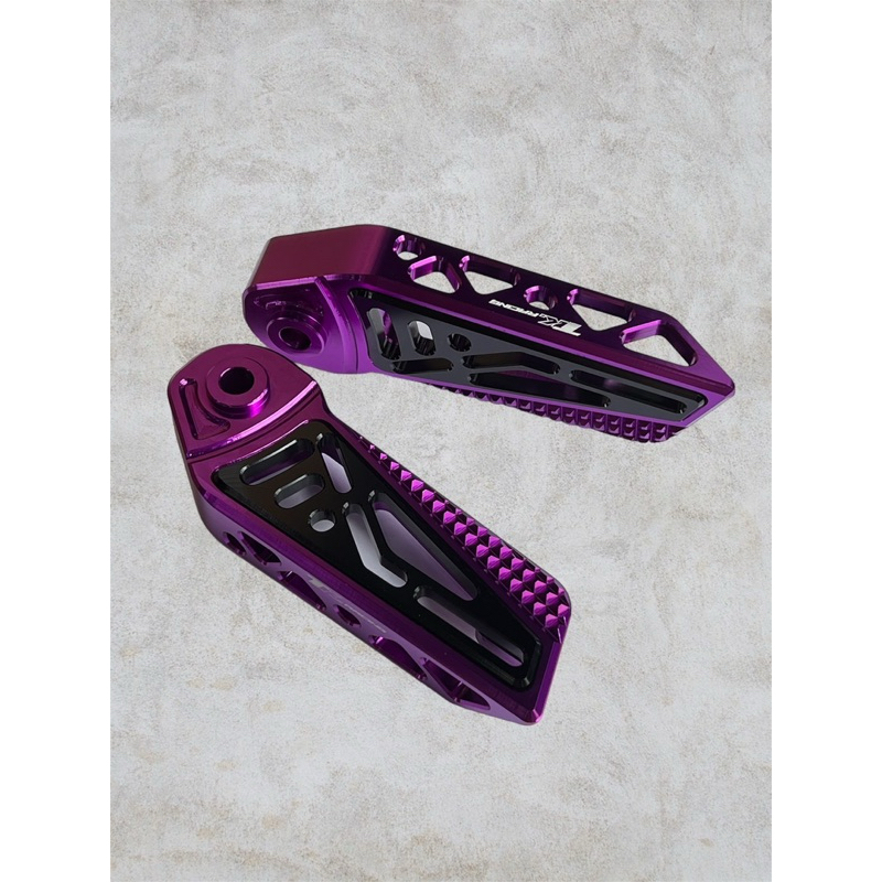 พักเท้าหลัง จีออโน่/Giorno CNC 2 ชั้น สีทูโทน TK Racing