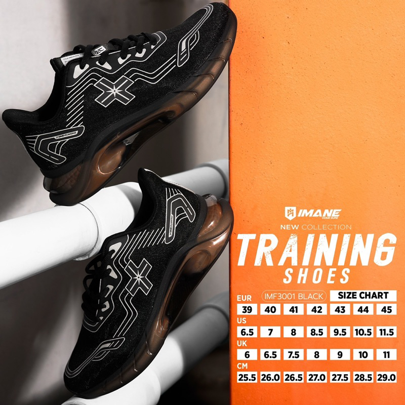 รองเท้า รองเท้าผ้าใบ Traning Shoes IMANE รุ่น IMF3 001