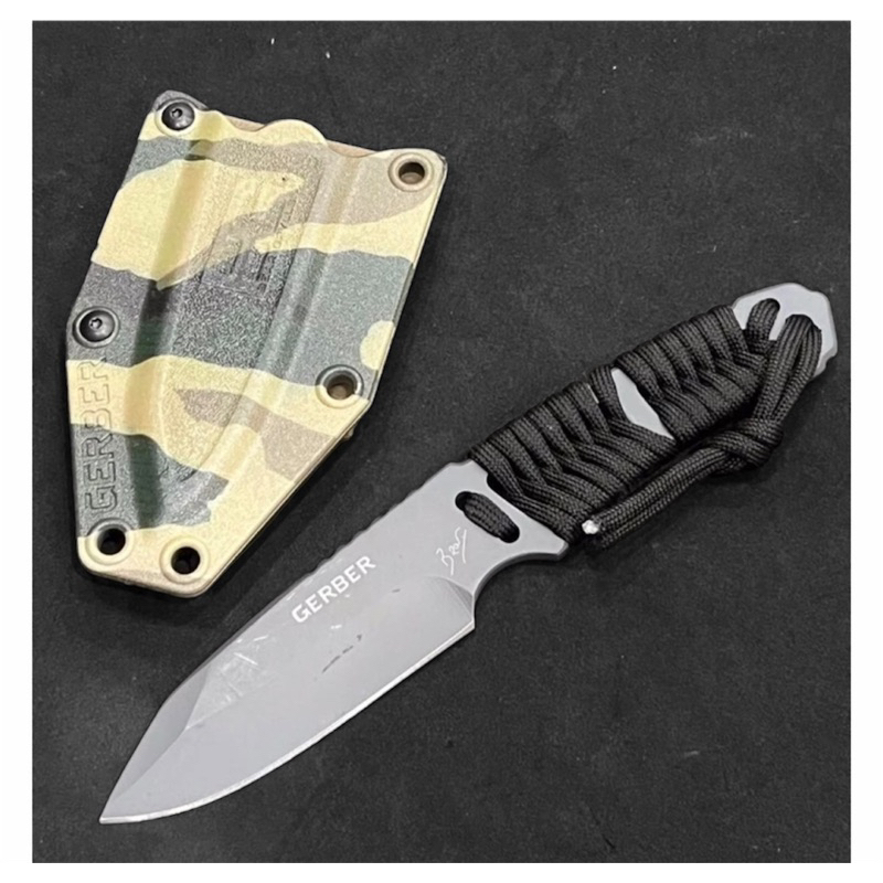 มีดเดินป่า GB PARACORO KNIFE มีดพกพาแคมป์ปิ้ง รูปที่ 5
