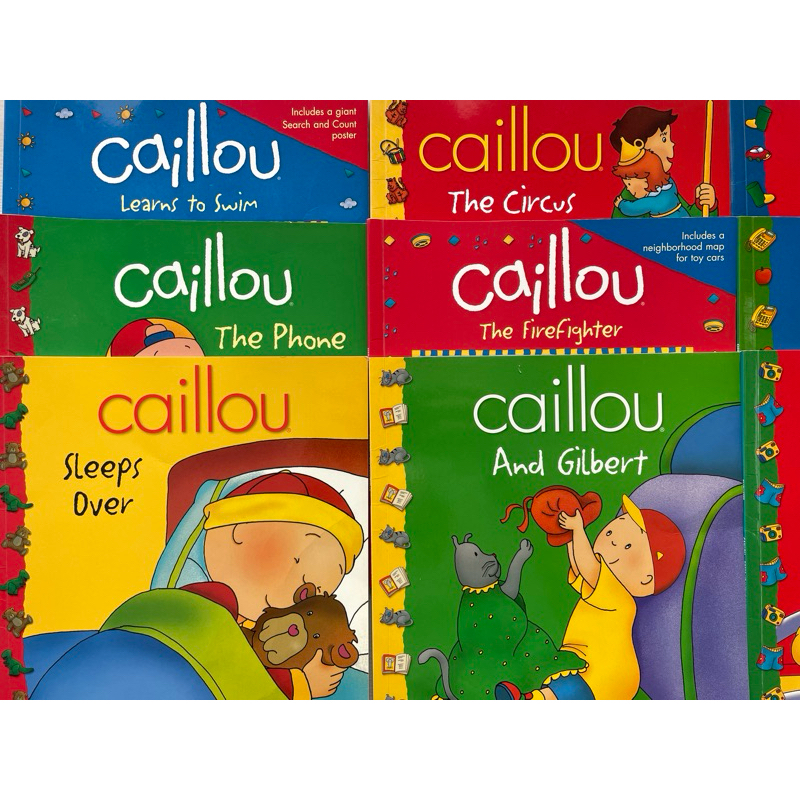 หนังสือมือสอง หนังสือนิทานภาษาอังกฤษ Caillou