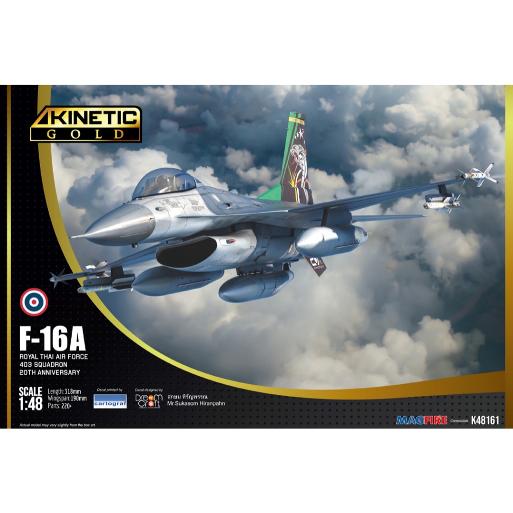 K48161 1/48-F-16A Royal Thai Air Force 403 Squadron 20th Anniversary