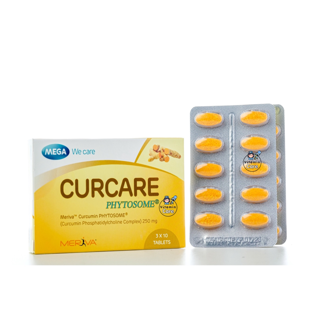 Mega We Care Curcare Phytosome เคอแคร์ ขับลม ลดท้องอืด