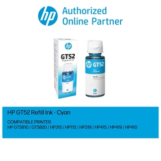 💥สินค้าพร้อมส่ง💥หมึกเติมแท้ HP GT53 , GT52 Set 4 สี 4 ขวด (มีกล่อง) For Hp HP315 HP415 HP500 HP515