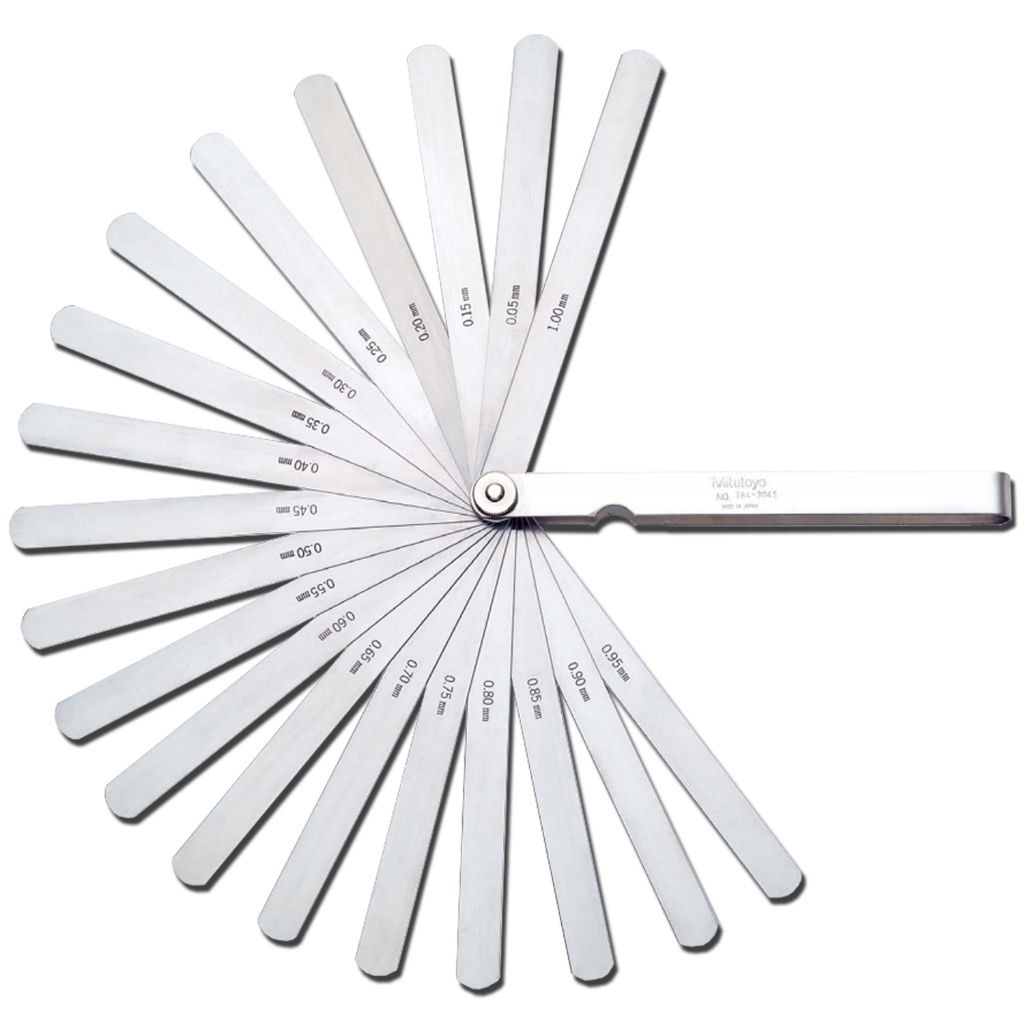 Mitutoyo ฟิลเลอร์เกจวัสดุเหล็ก รุ่น 184 - Feeler Gauge (Steel Type) Series 184