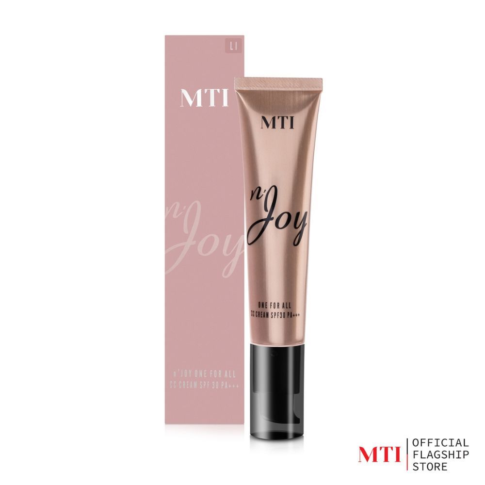 MTI CC CREAM n' Joy (CUOJ1) ครีมรองพื้นเนื้อ CC ใช้ปรับสภาพผิว ปกปิด บำรุงและกันแดด SPF30PA+++