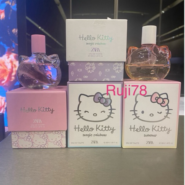 Update 2024!น้ำหอมเด็ก Zara kitty Rainbow Summer 50 ml edt. แท้ จาก shop Zara