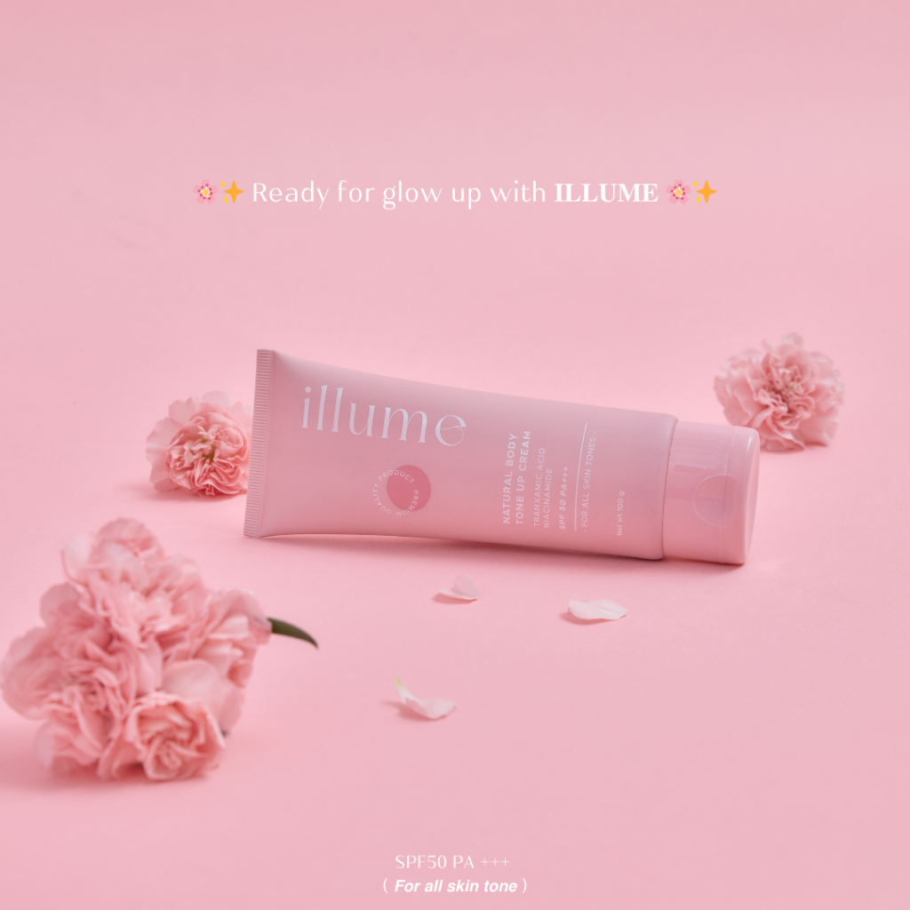 กันแดดโทนอัพ ILLUME Nature Body Tone Up Cream 100g พร้อมบำรุงผิวกาย