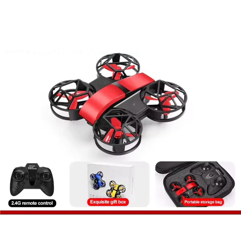 โดรนจิ๋วบังคับวิทยุ VV880-92 DRONE ระบบ4CH2.4GHz(ไม่มีกล้อง)มีไฟบินล็อคความสูง แบตเตอรี่ชาร์จอุปกรณ์พร้อมเล่น