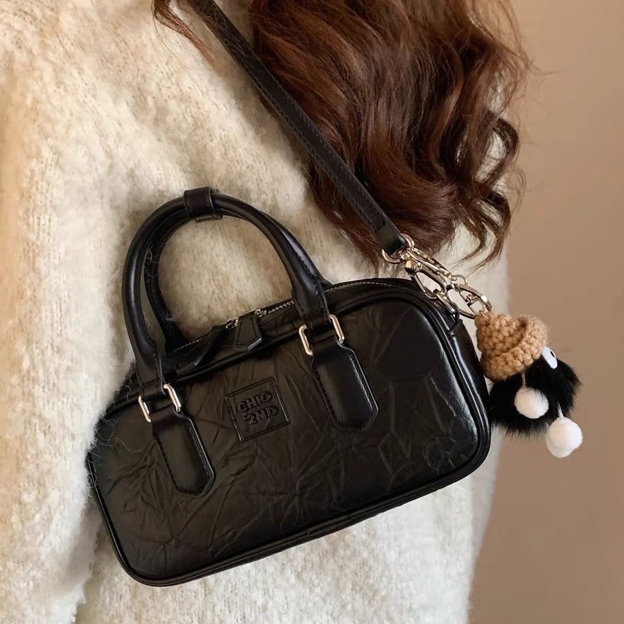 ♙Ai Nanfeng Chio2n Elfหมอนกระเป๋าโบว์ลิ่งกระเป๋าถือผู้หญิงกระเป๋าสะพายไหล่Messengerได้