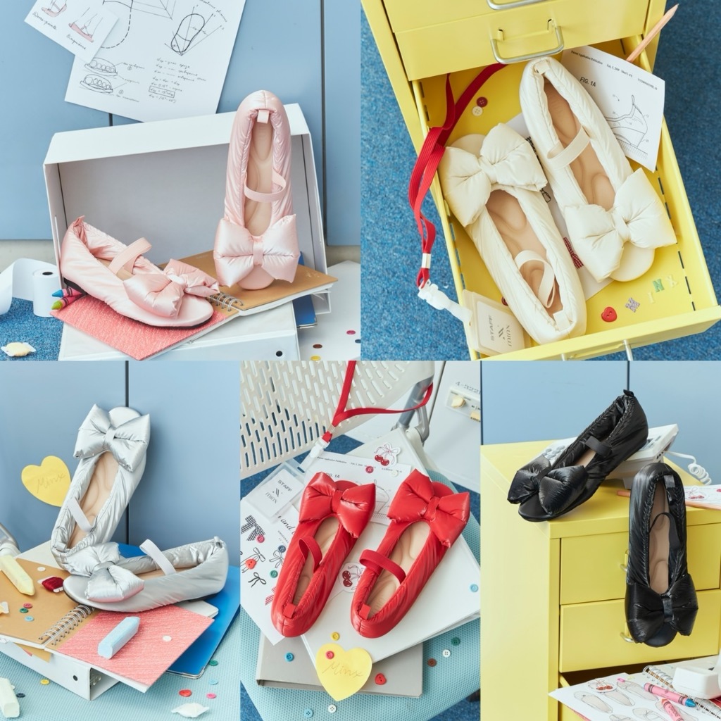 Minx รุ่น Minnie รองเท้า maryjane ประดับโบว์ minxshoes