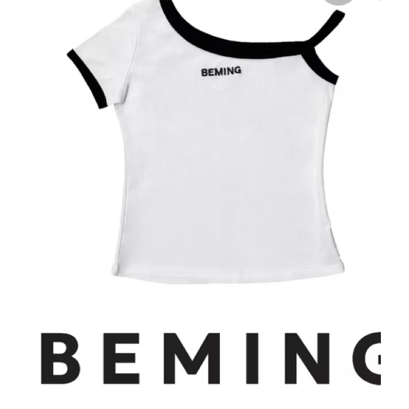 เสื้อยืดไหล่เก๋ จากร้าน Beming official