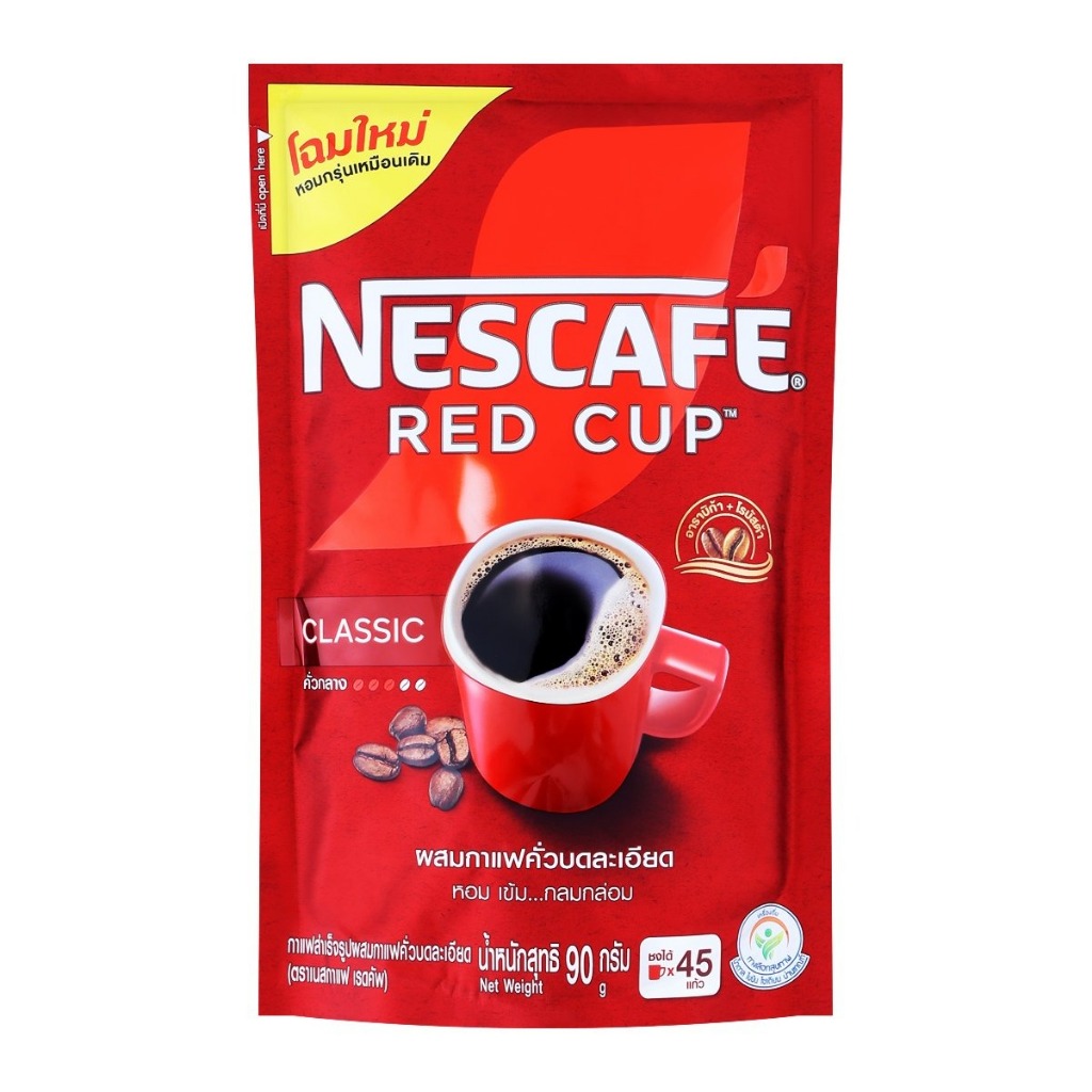 กาแฟสำเร็จรูป เนสกาแฟ เรดคัพ ดอยแพ็ค ขนาด 90 กรัม