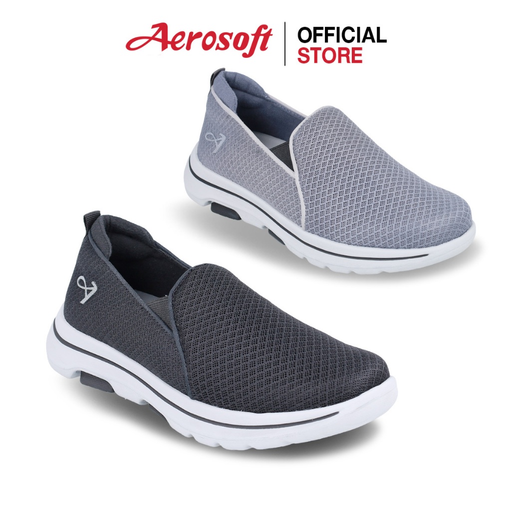 Aerosoft (แอโร่ซอฟ) รองเท้าผ้าใบเพื่อสุขภาพ รุ่น EURO C2 (SN9221)