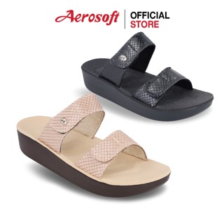 Aerosoft (แอโร่ซอฟ) รองเท้าแตะผู้หญิง แบบสวม นิ่มๆ เพื่อสุขภ…
