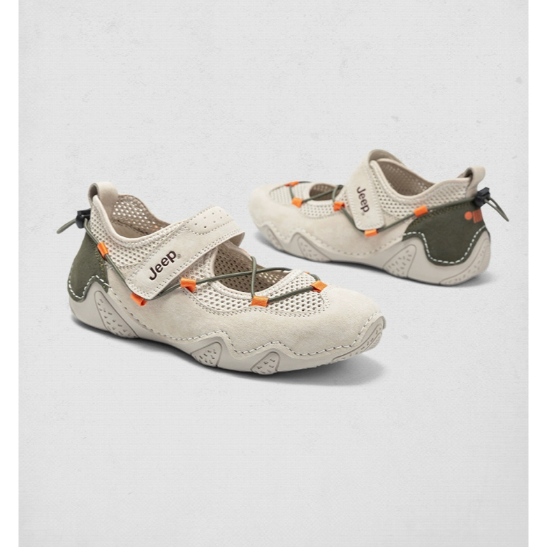 (ใส่โค้ทลดเพิ่ม30%)(Pre order)Jeep x The spirit of adventure Marry Jane shoe รองเท้า Jeep