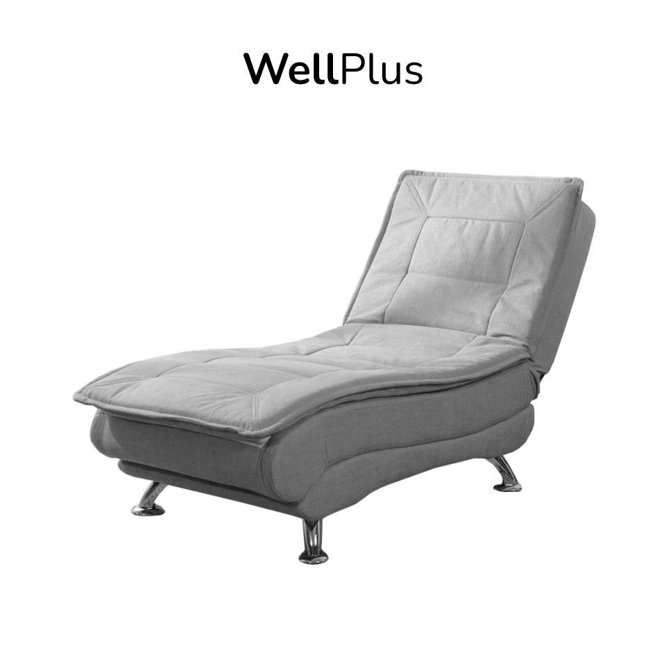 Wellplus โซฟาผ้าอเนกประสงค์สามารถปรับนั่งหรือนอนได้ แข็งแรง ทนทาน ปรับได้ทั้งหมด 3 ระดับ