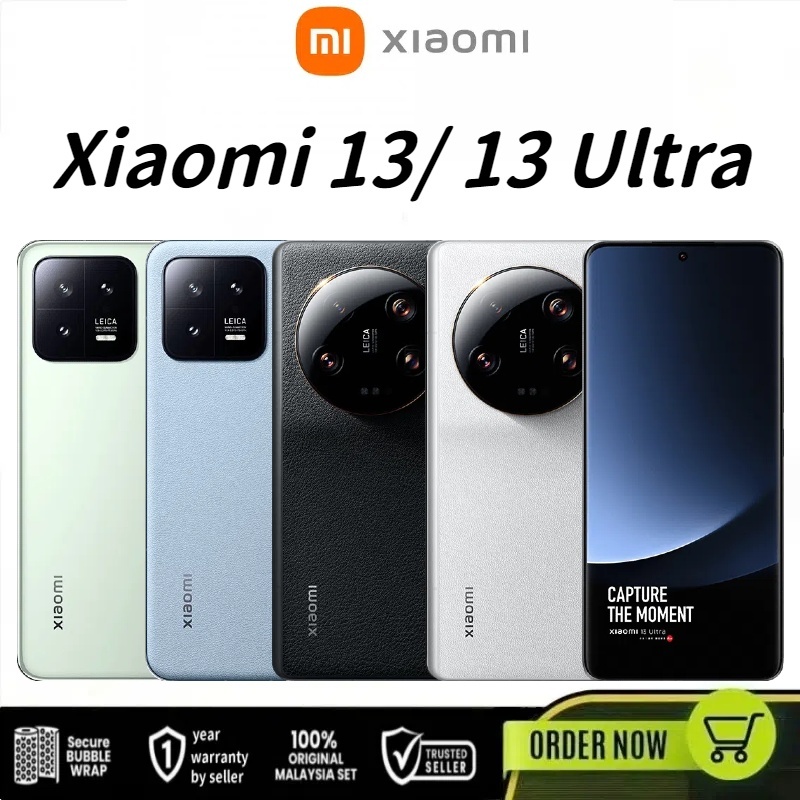 Xiaomi 13 / Xiaomi 13 Ultra 5G Smart Phone UFS4.0Snapdragon 8 Gen2 4500 mAh Dual SIM Xiaomi Phone