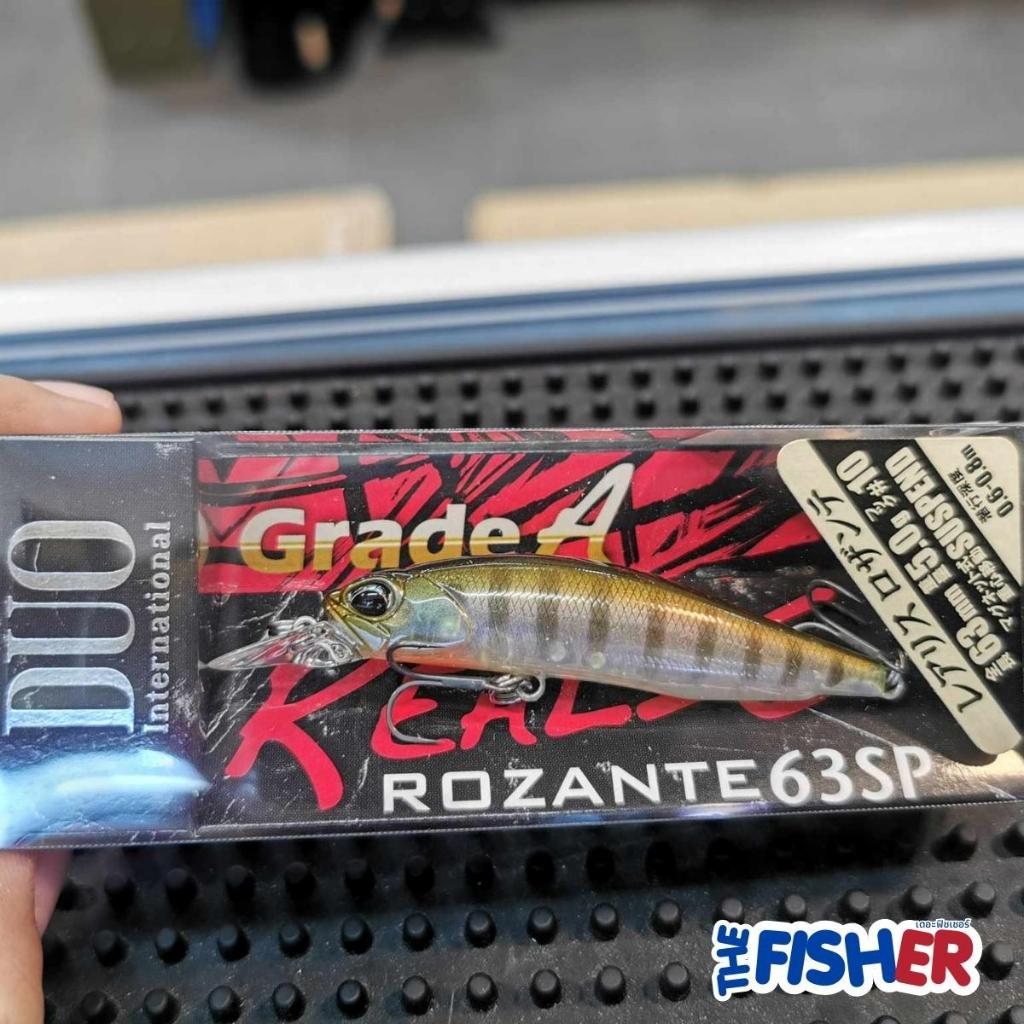 A12 DUO เหยื่อปลั๊ก REALIS ROZANTE 63SP ขนาด 6.3 Cm. น้ำหนัก 5 g.  Made In JAPAN