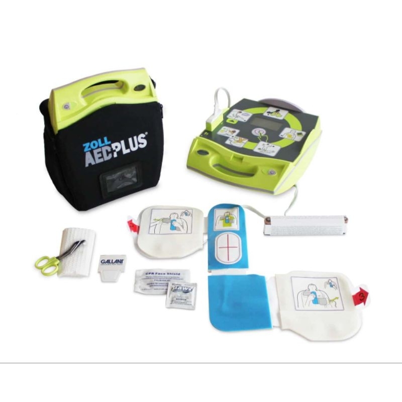 ZOLL AED รุ่น AED Plus **แถม PAD เพิ่ม 1 ชุด ** จัดโปรเพียง 10 ตัว