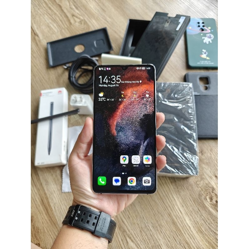 Huawei mate 20x จอใหญ่7.2นิ้ว สภาพดีครบกล่อง ที่ชาร์จยังไม่ได้แกะใช้ แบตอึด พร้อมปากกาแท้