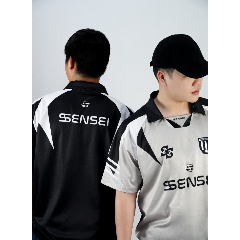 ใส่โค้ดSENSEI50Bลด50บาท เสื้อแขนสั้นคอโปโลVINTAGE JAPAN JERSEY2