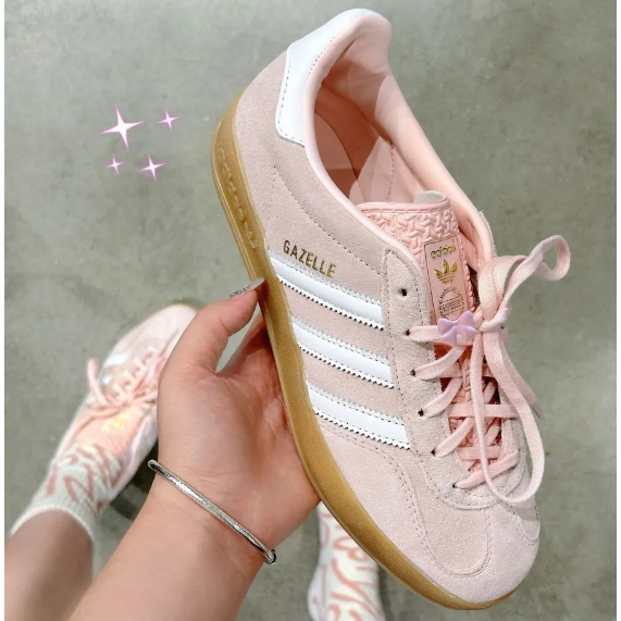 adidas originals GAZELLE INDOOR  pink  ( ของแท้ 100%)