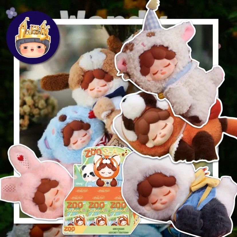 [จุ่ม/พร้อมส่งในไทย]🌈Wendy Zoo School พวงกุญแจ