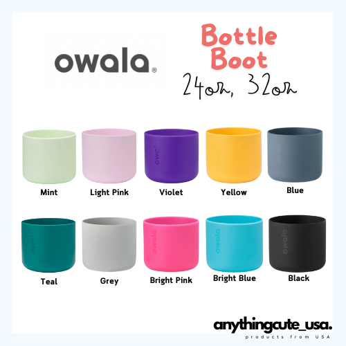 (พร้อมส่งบางสี & สีอื่นพรีออเดอร์ 14-20 วัน) Owala Bottle Boot 24oz, 32oz