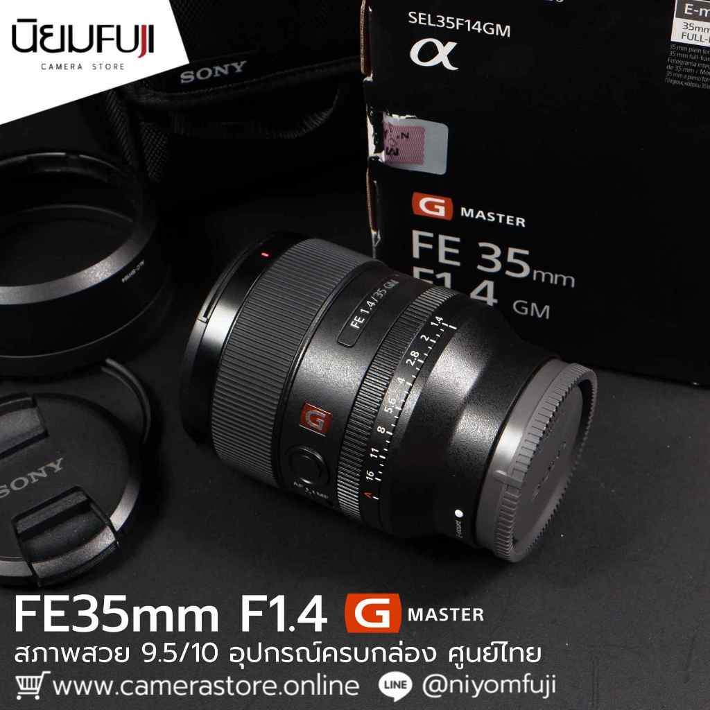 FE35mm F1.4 GM ครบกล่อง