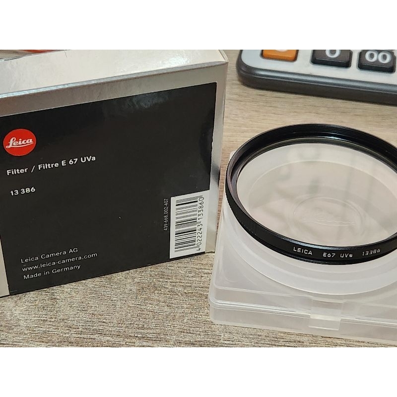 LEICA filter 13386 E67 67mm UVA ฟิลเตอร์