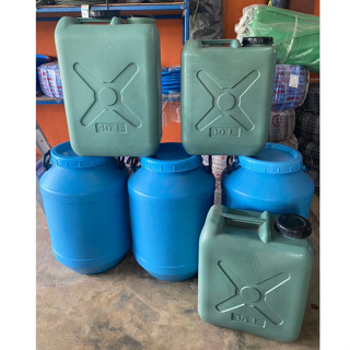 แกลลอน ถังใสน้ำ ใช้ตามเอนกประสงค์ ถังน้ำ ถังน้ำยาง ลอนน้ำยาง…