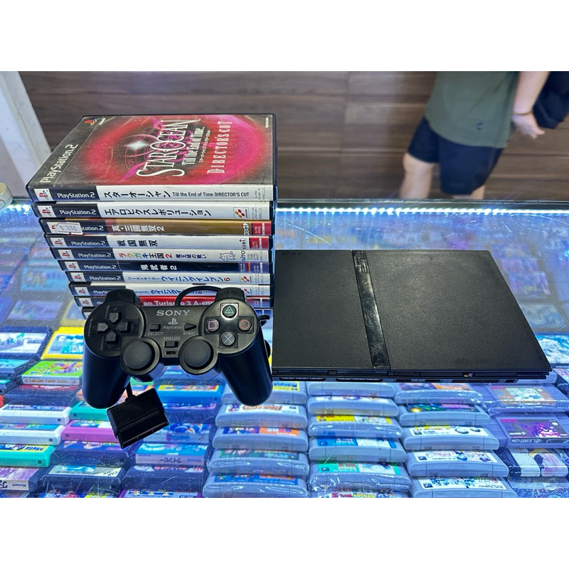 เครื่อง PS2 Sony PlayStation 2 ของแท้จากประเทศญี่ปุ่น ครบชุด พร้อมใช้งาน