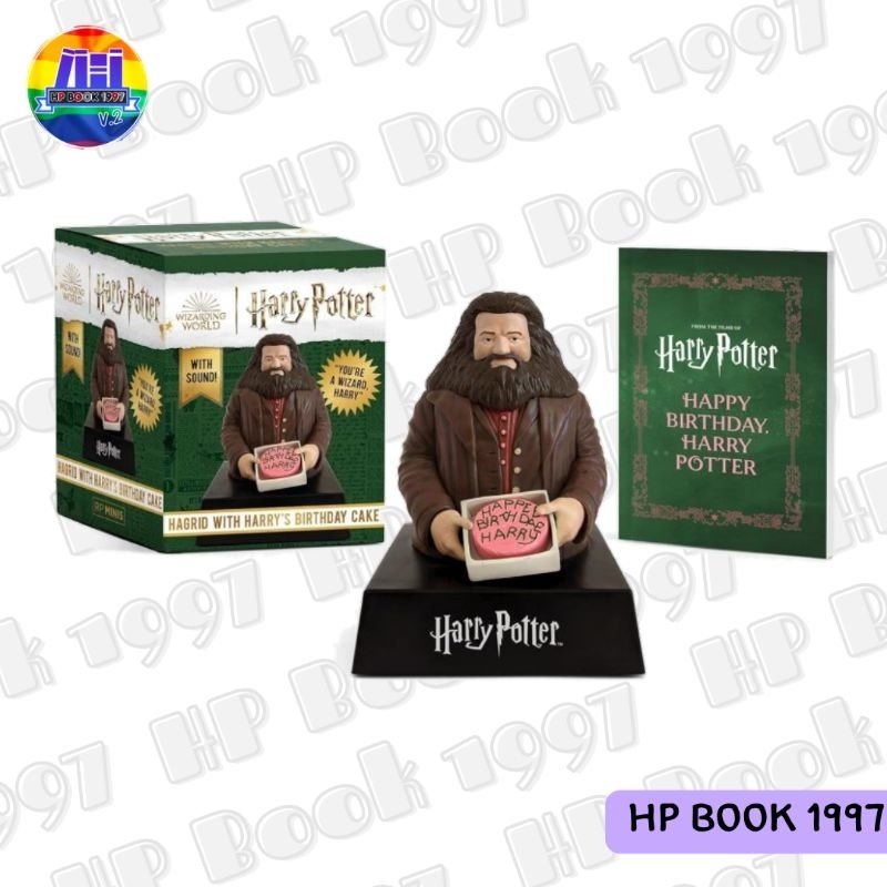 Harry Potter - Hagrid with Harry's Birthday Cake : แฮร์รี่พอตเตอร์ - แฮกริดกับเค้กวันเกิดของแฮร์รี่ : โมเดล/ของสะสม