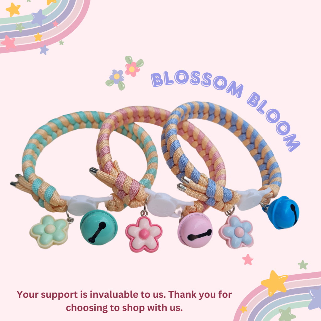 ปลอกคอสัตว์เลี้ยงนิรภัยรุ่น Blossom Bloom