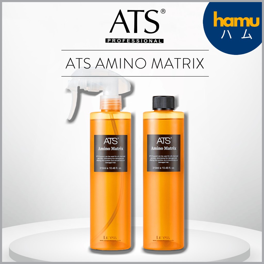 ATS® AMINO MATRIX 310ml x2 เซรั่มบำรุงเส้นผม ฟื้นบำรุงเส้นผมด้วยเคราติน ลดปัญหาผมชี้ฟู