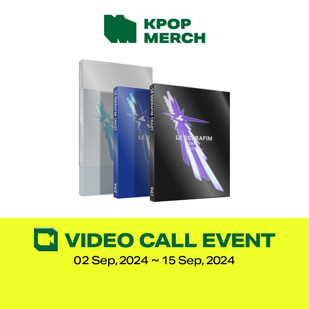 [Video Call EVENT] LE SSERAFIM - 4th Mini Album [CRAZY]