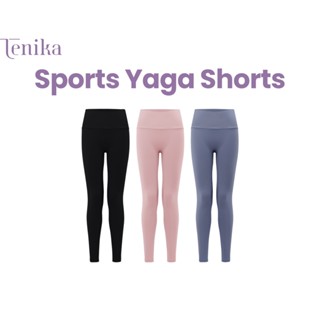 TENIKA กางเกงโยคะ เหมาะกับการเล่นโยคะ ออกกําลังกาย สําหรับสต…