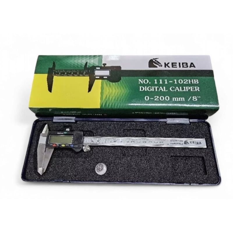 KEIBA​ NO.111-102HB X​ 8" เวอร์เนีย​ดิจิตอล​ จอใหญ่​ 8นิ้ว เวอร์เนีย