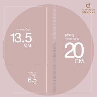 ธูป ธูปไทย กลิ่นเกษม สีชมพู กลิ่นกล้วยไม้ ยาว 20 ซม incense (Tri-luck 50g/250g)