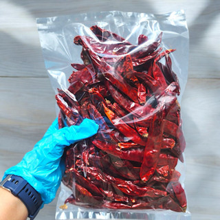 พริกแห้งเม็ดใหญ่ เผ็ดน้อย พริกทำพริกแกง เผ็ดกำลังดี เนื้อเยอ…